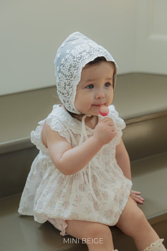 The Beige - Korean Baby Fashion - #babyootd - Petite Lace Blouse - 3
