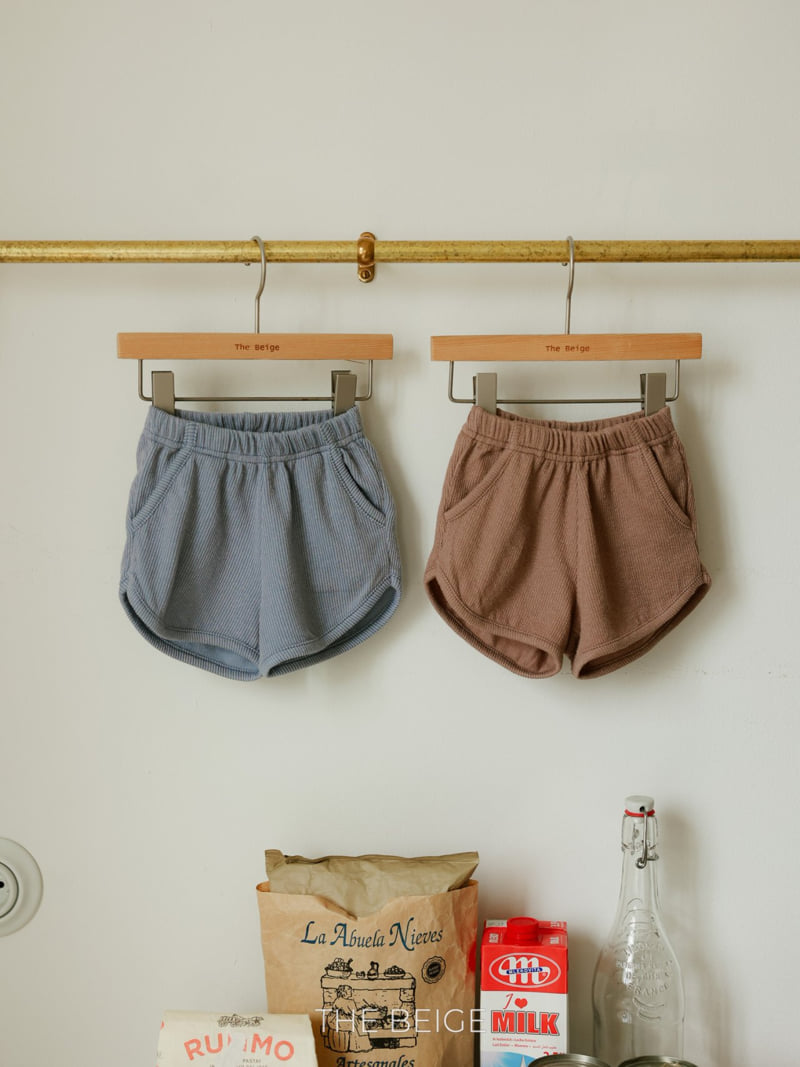 The Beige - Korean Baby Fashion - #babyoutfit - Soft Shorts