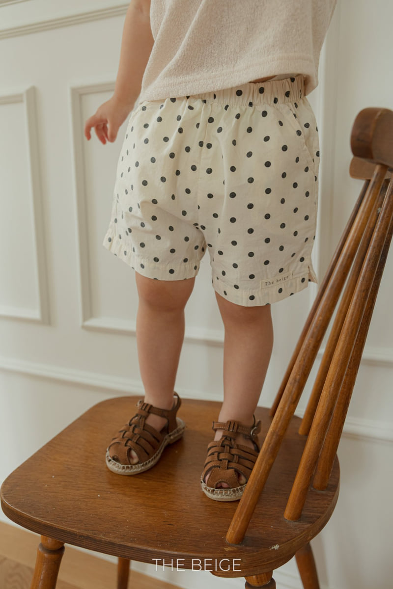 The Beige - Korean Baby Fashion - #babyoutfit - Slit Shorts - 9