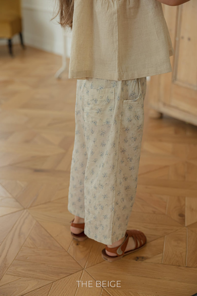 The Beige - Korean Baby Fashion - #babyoutfit - Linen Pants - 7