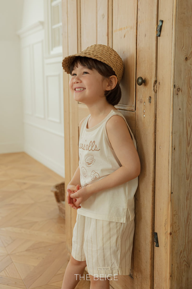 The Beige - Korean Baby Fashion - #babyoutfit - Single Sleeveless - 12