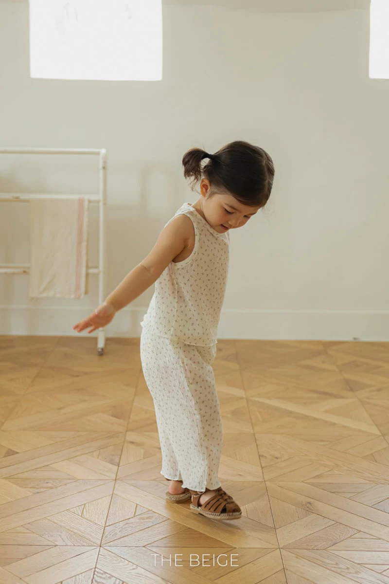 The Beige - Korean Baby Fashion - #babyoutfit - Pleated Set - 7