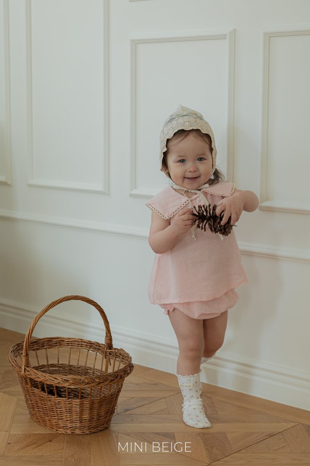 The Beige - Korean Baby Fashion - #babyoutfit - Small Check Bloomers