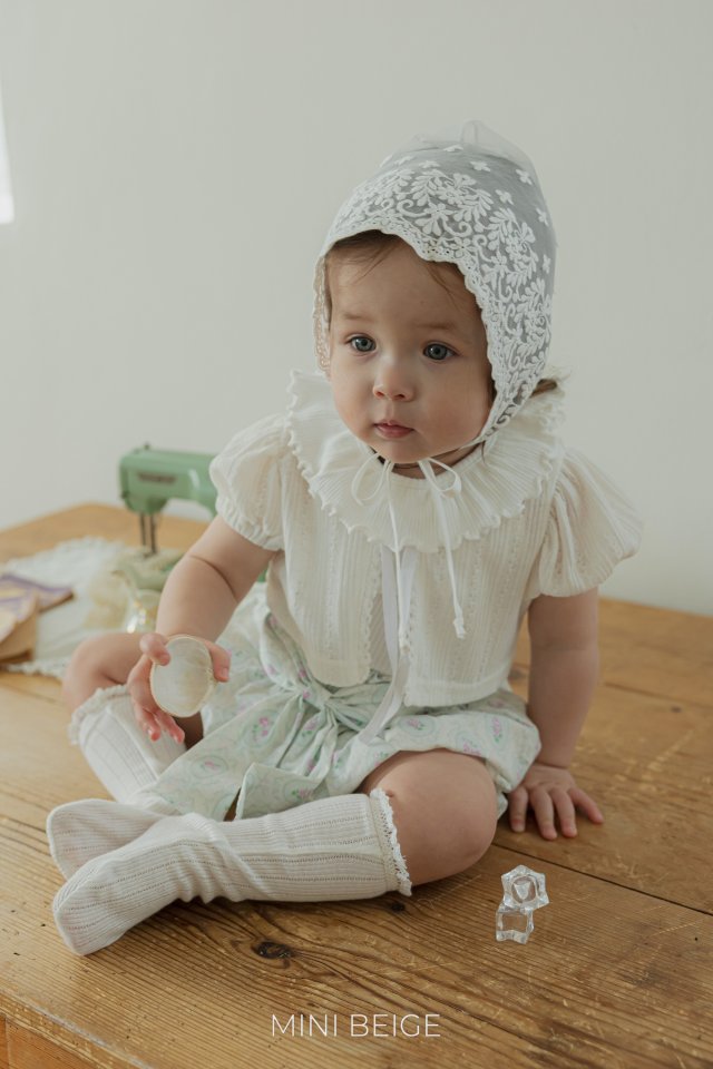 The Beige - Korean Baby Fashion - #babyoutfit - Bolero Cardigan - 8