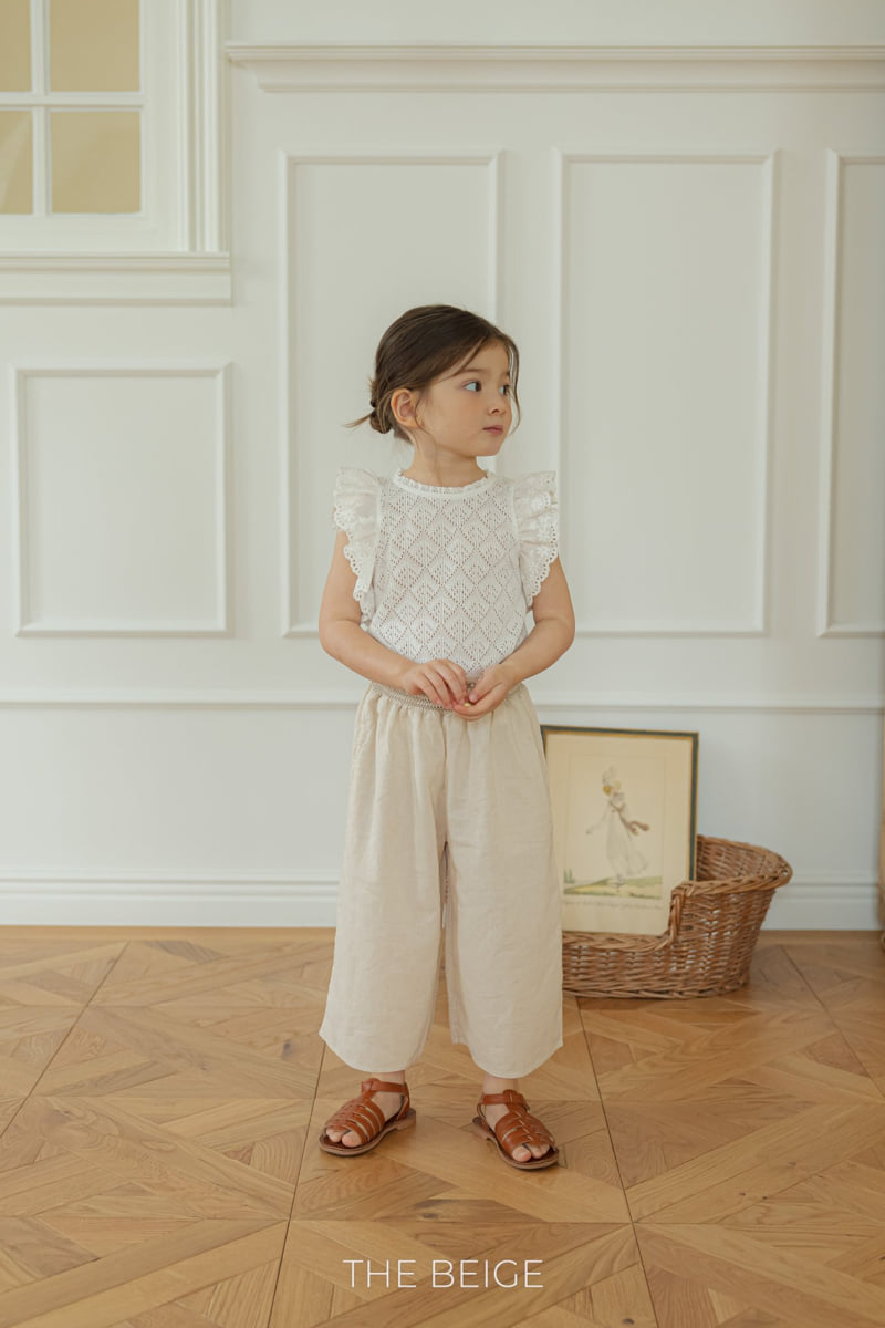 The Beige - Korean Baby Fashion - #babywear - Shirred Skirt Pants - 9