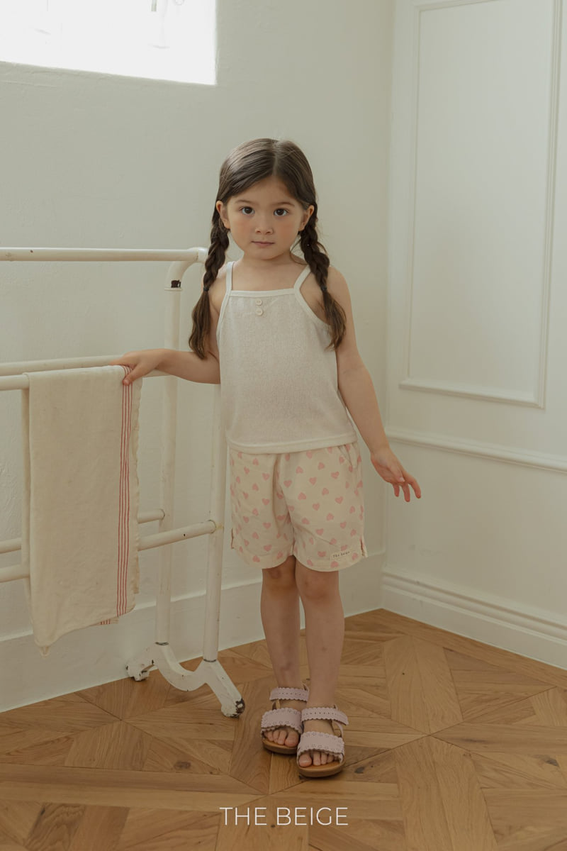 The Beige - Korean Baby Fashion - #babyoutfit - Knit String Sleeveless - 4
