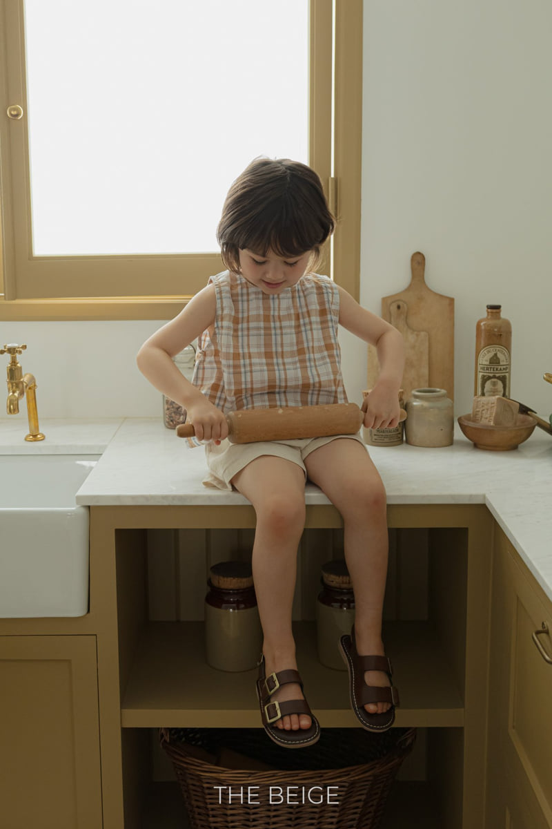 The Beige - Korean Baby Fashion - #babywear - Linen Shorts - 7
