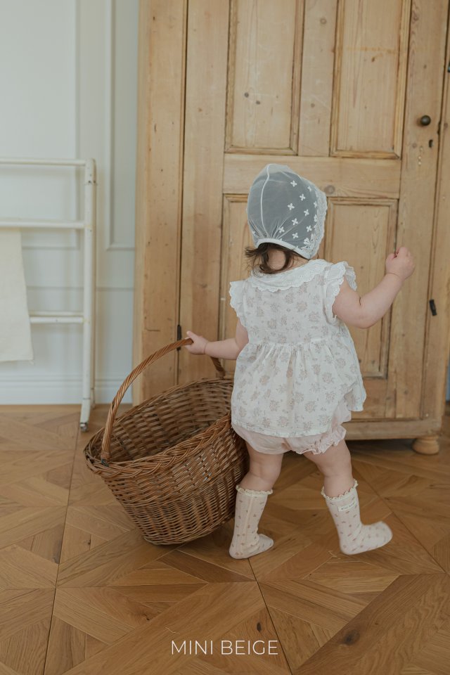 The Beige - Korean Baby Fashion - #babywear - Plain Frill Bloomers - 2