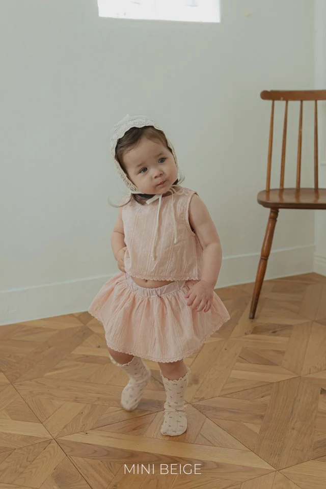 The Beige - Korean Baby Fashion - #babywear - 25 Lace Skirt Bloomers