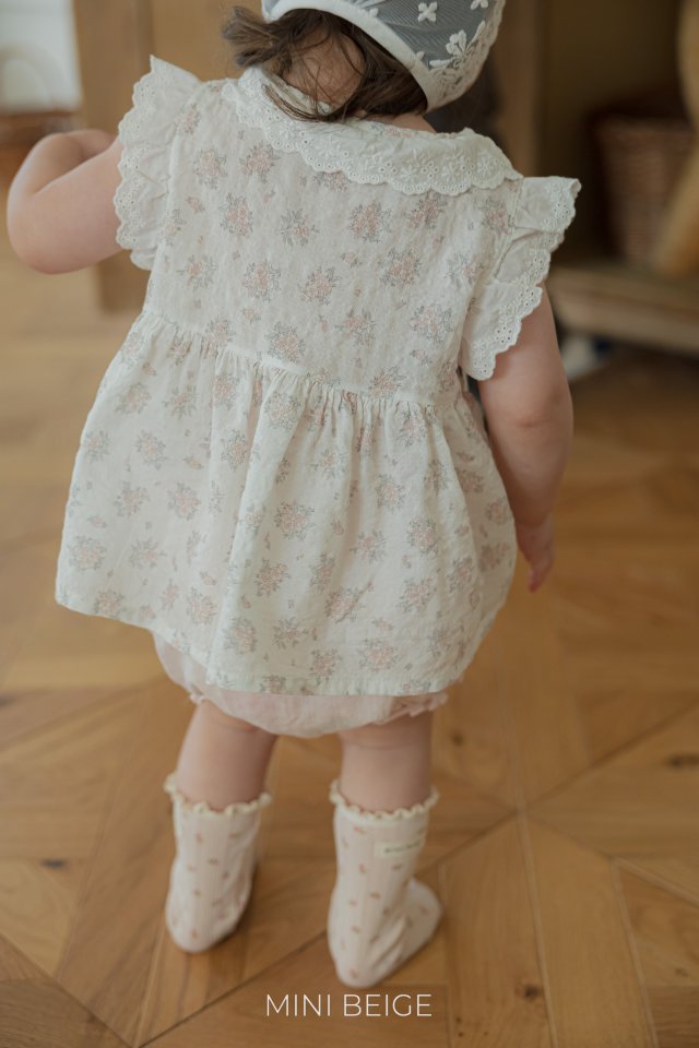 The Beige - Korean Baby Fashion - #babywear - Petite Lace Blouse - 6