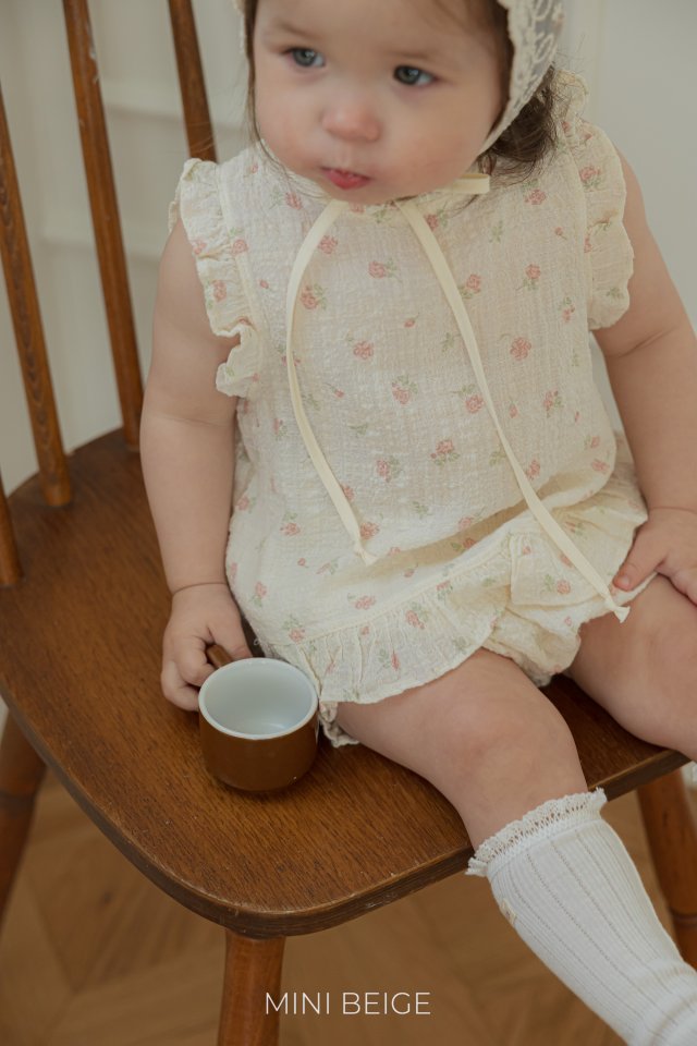 The Beige - Korean Baby Fashion - #babywear - 25 Frill Open Blouse Set - 10