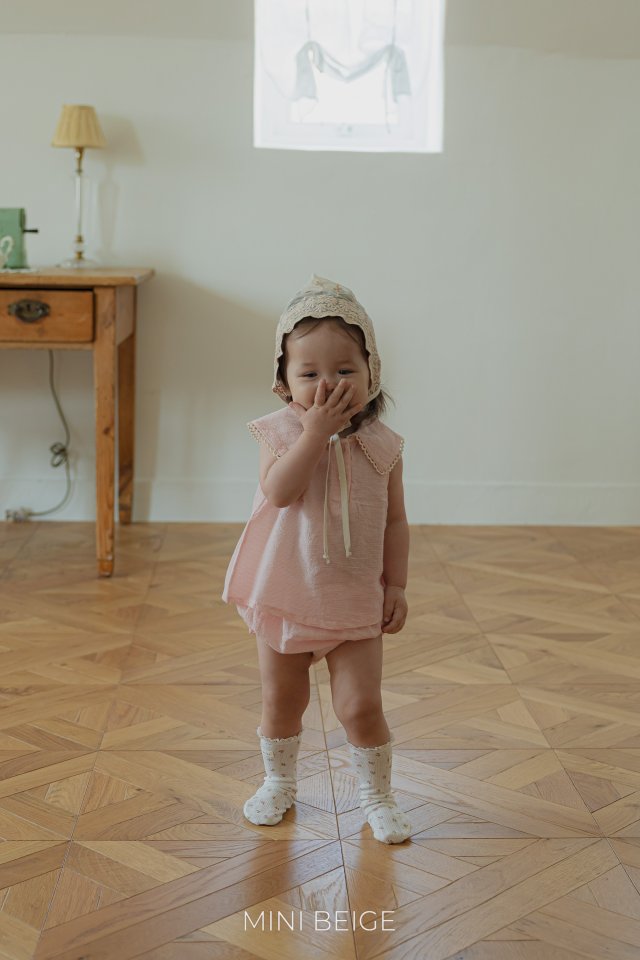 The Beige - Korean Baby Fashion - #babywear - Small Check Bloomers - 4