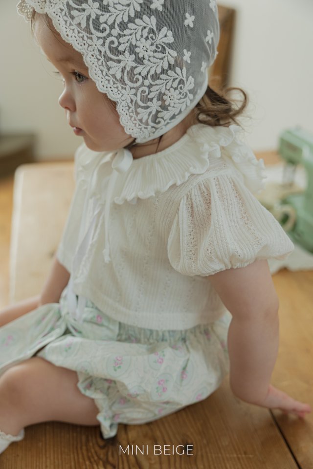 The Beige - Korean Baby Fashion - #onlinebabyboutique - Bolero Cardigan - 10