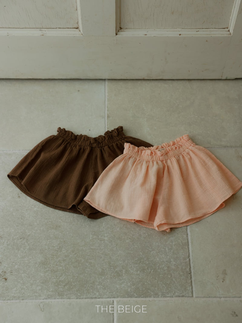 The Beige - Korean Baby Fashion - #onlinebabyshop - Band Skirt Pants