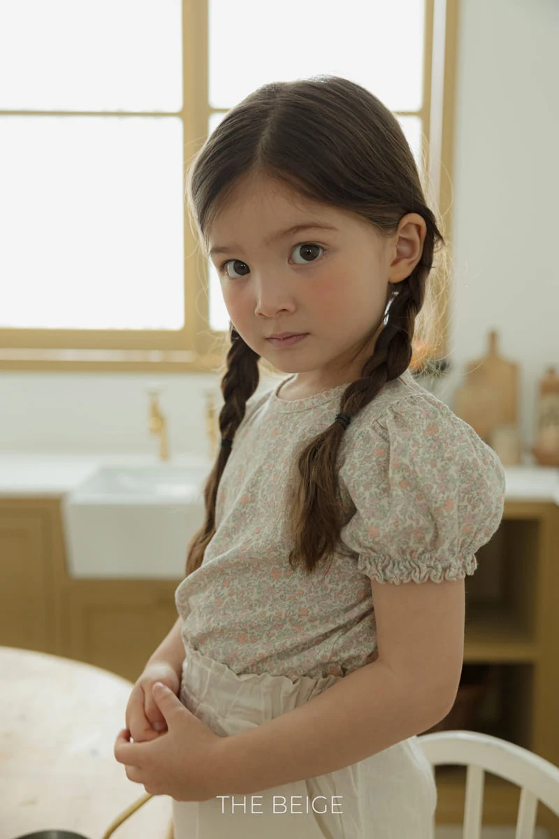 The Beige - Korean Baby Fashion - #onlinebabyshop - Pincoat Puff Tee - 7