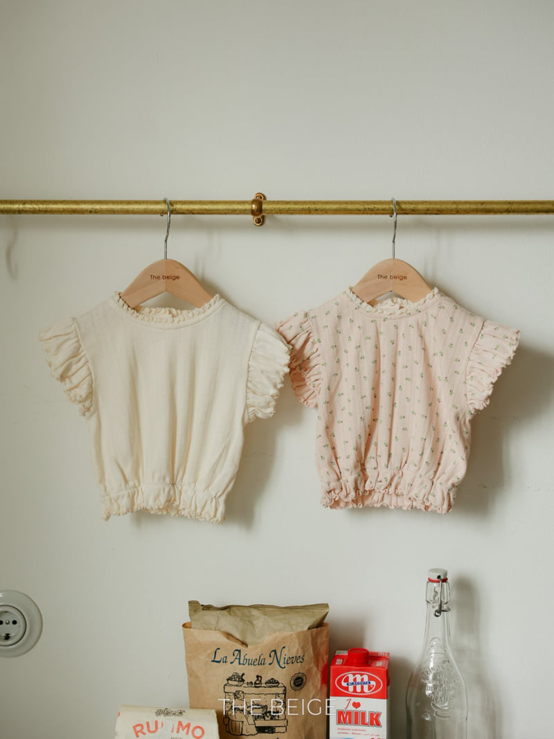 The Beige - Korean Baby Fashion - #smilingbaby - Band Wing Tee