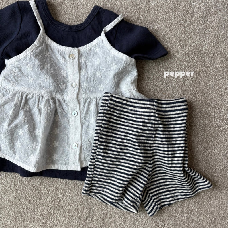 The Pepper - Korean Children Fashion - #Kfashion4kids - Waffle Shorts - 6