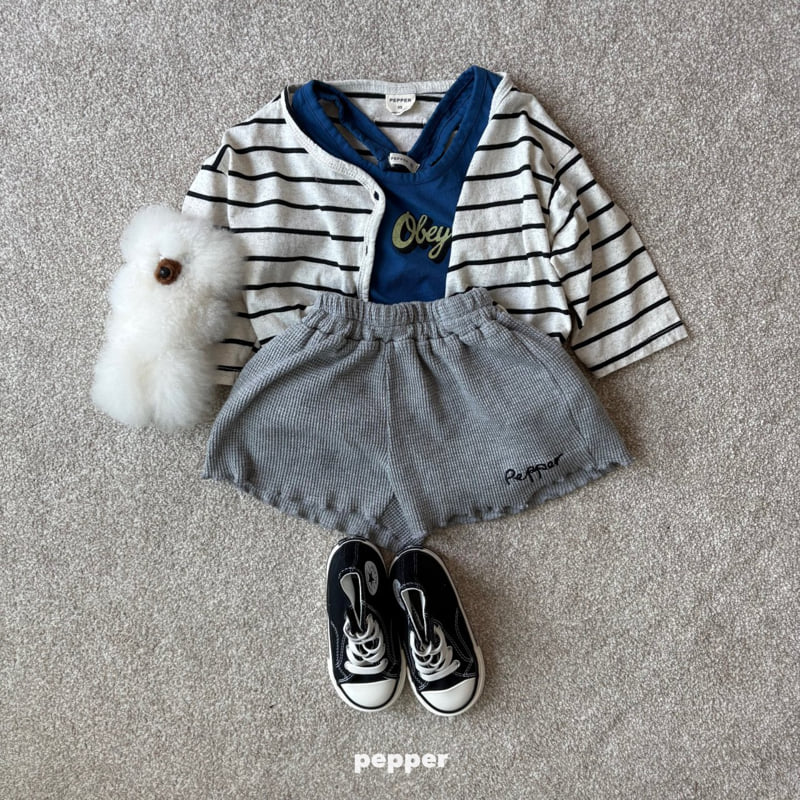 The Pepper - Korean Children Fashion - #childrensboutique - Waffle Shorts - 11