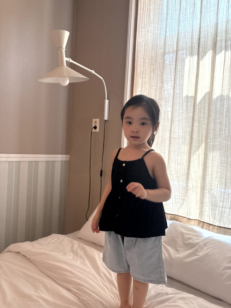 The Pepper - Korean Children Fashion - #designkidswear - Flower Embroidery Sleeveless Blouse - 8