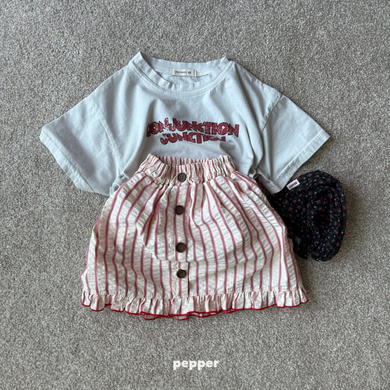 The Pepper - Korean Children Fashion - #discoveringself - Crack Short Sleeve Tee - 11