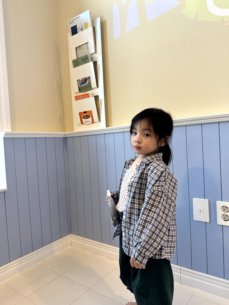 The Pepper - Korean Children Fashion - #fashionkids - Summer Check Shirt - 7