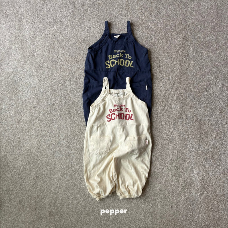 The Pepper - Korean Children Fashion - #magicofchildhood - School Overalls