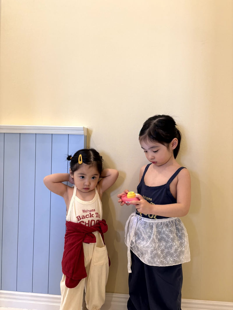 The Pepper - Korean Children Fashion - #minifashionista - Flower Apron - 2