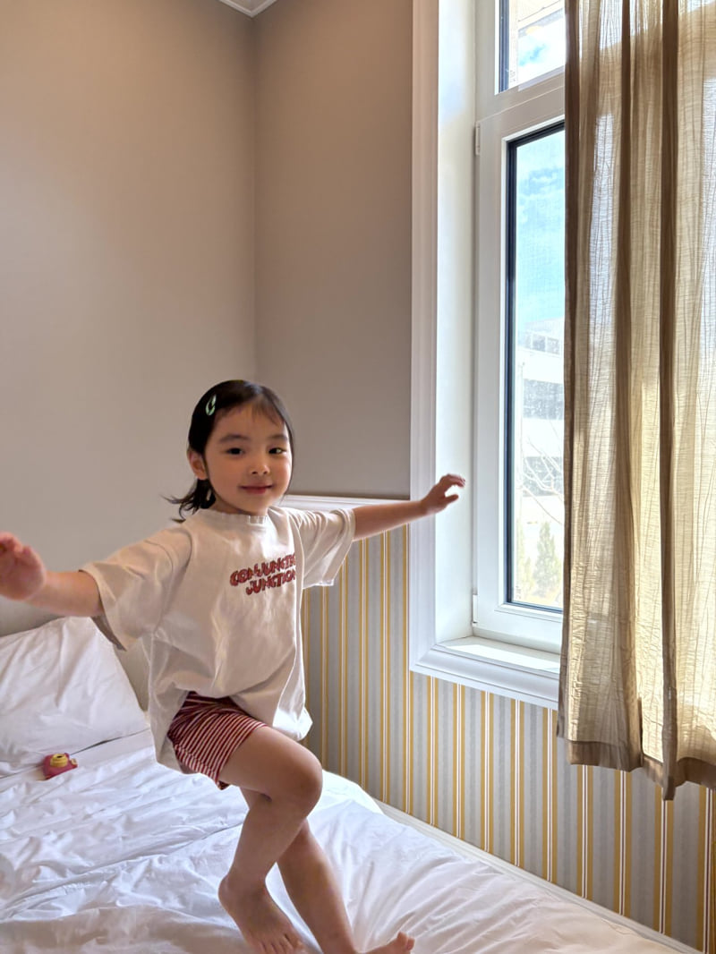 The Pepper - Korean Children Fashion - #minifashionista - Crack Short Sleeve Tee - 3