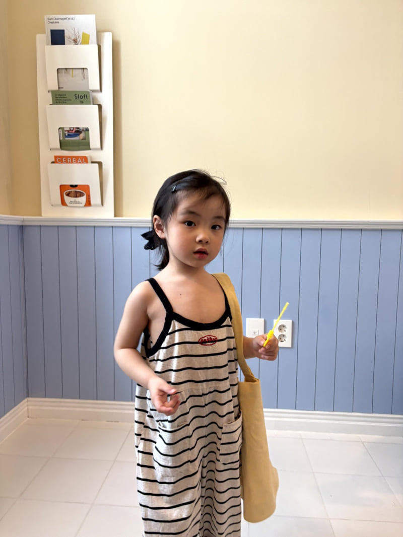 The Pepper - Korean Children Fashion - #prettylittlegirls - Playground Overalls - 5