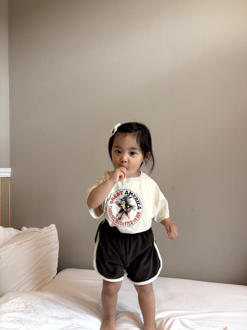 The Pepper - Korean Children Fashion - #minifashionista - American Rabbit Tee - 4