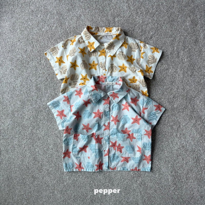 The Pepper - Korean Children Fashion - #prettylittlegirls - Shell Shirt
