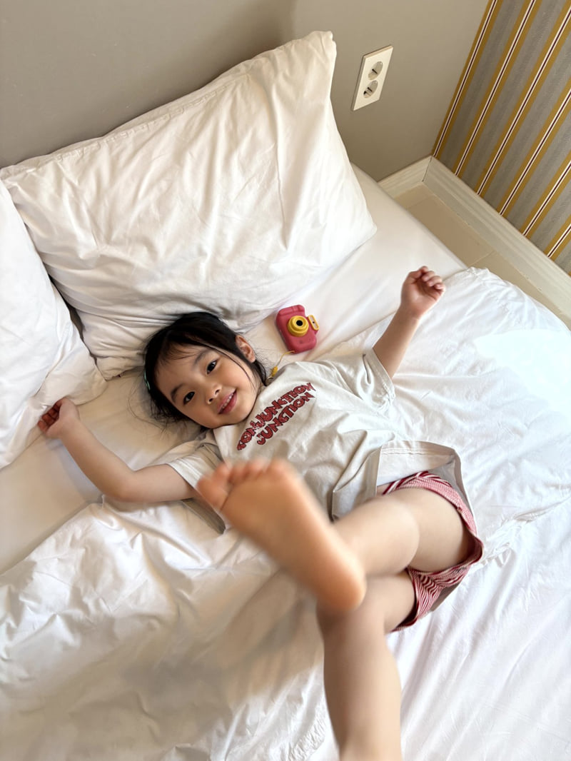 The Pepper - Korean Children Fashion - #minifashionista - Crack Short Sleeve Tee - 4