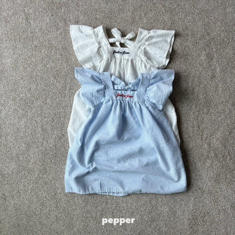 The Pepper - Korean Children Fashion - #stylishchildhood - Wing One-Piece