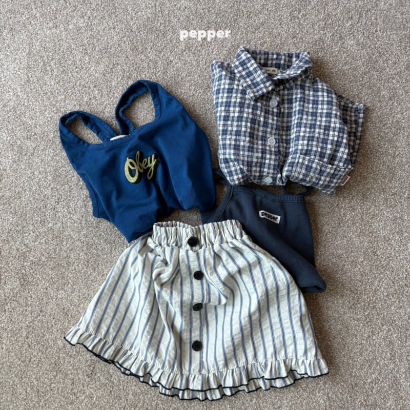 The Pepper - Korean Children Fashion - #stylishchildhood - Okay Sleeveless - 11