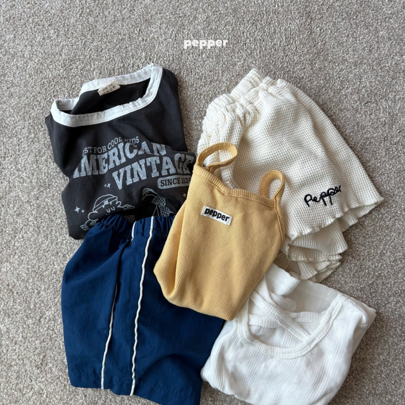 The Pepper - Korean Children Fashion - #stylishchildhood - Waffle Shorts - 9
