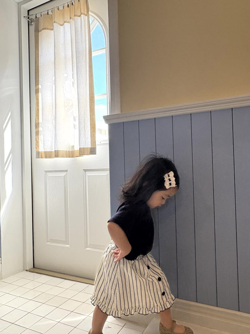 The Pepper - Korean Children Fashion - #toddlerclothing - Lala Button Skirt - 8