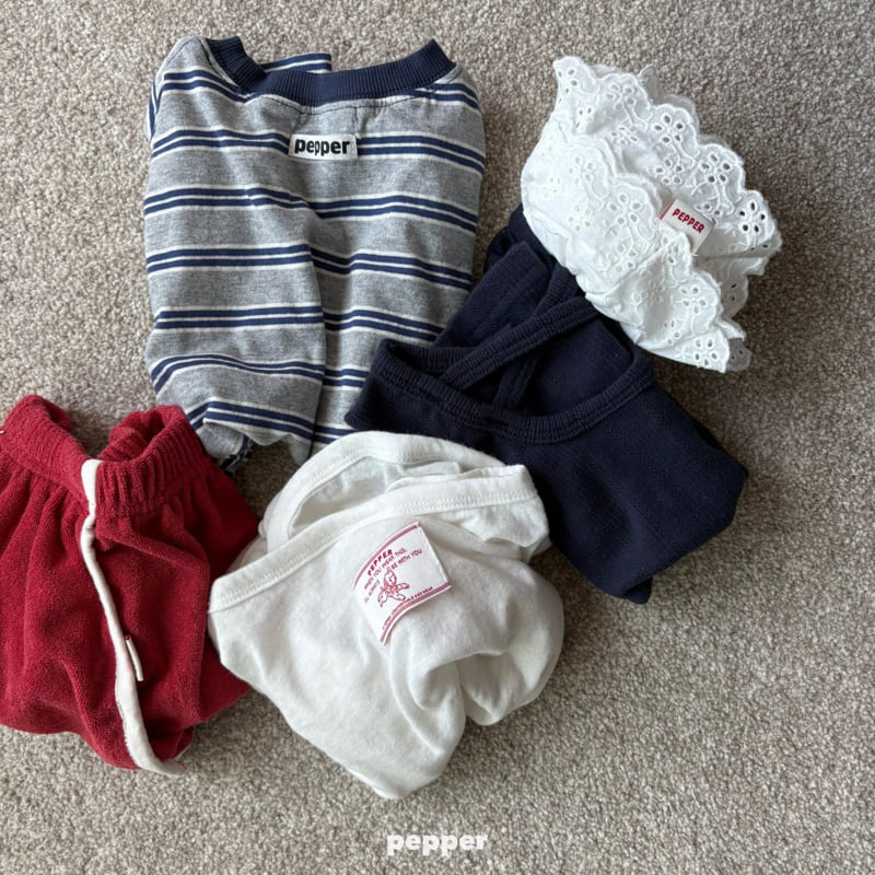 The Pepper - Korean Women Fashion - #momslook - Mom Stripe Tee - 12