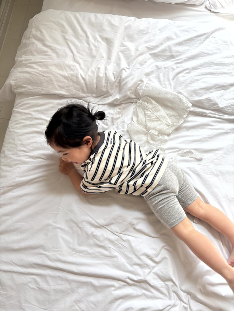 The Pepper - Korean Women Fashion - #momslook - Mom Stripe Tee - 8