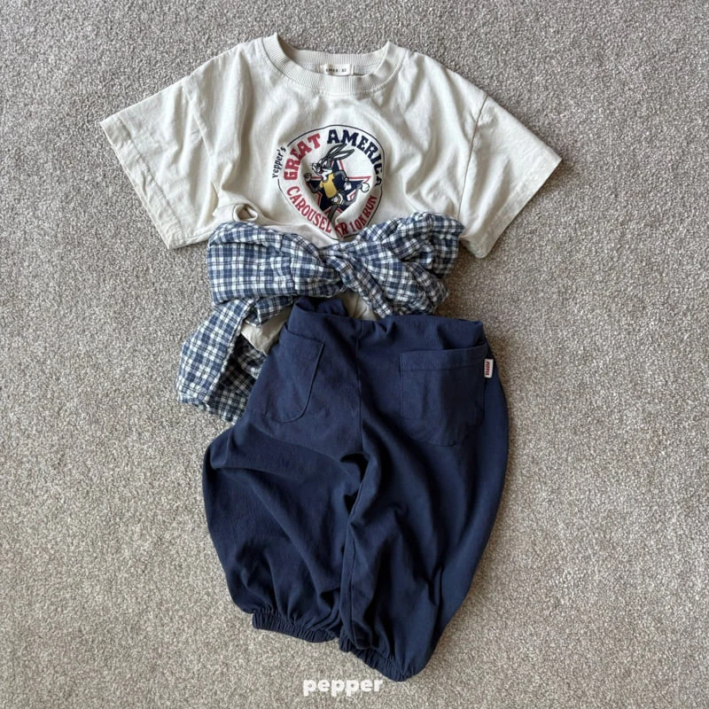 The Pepper - Korean Women Fashion - #womensfashion - Mom American Rabbit Tee - 9