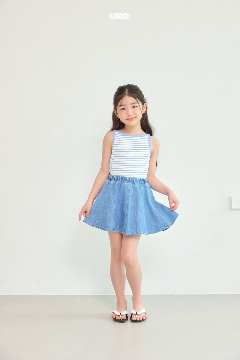 U Eo - Korean Children Fashion - #Kfashion4kids - Maldives Boat Neck Sleeveless - 5