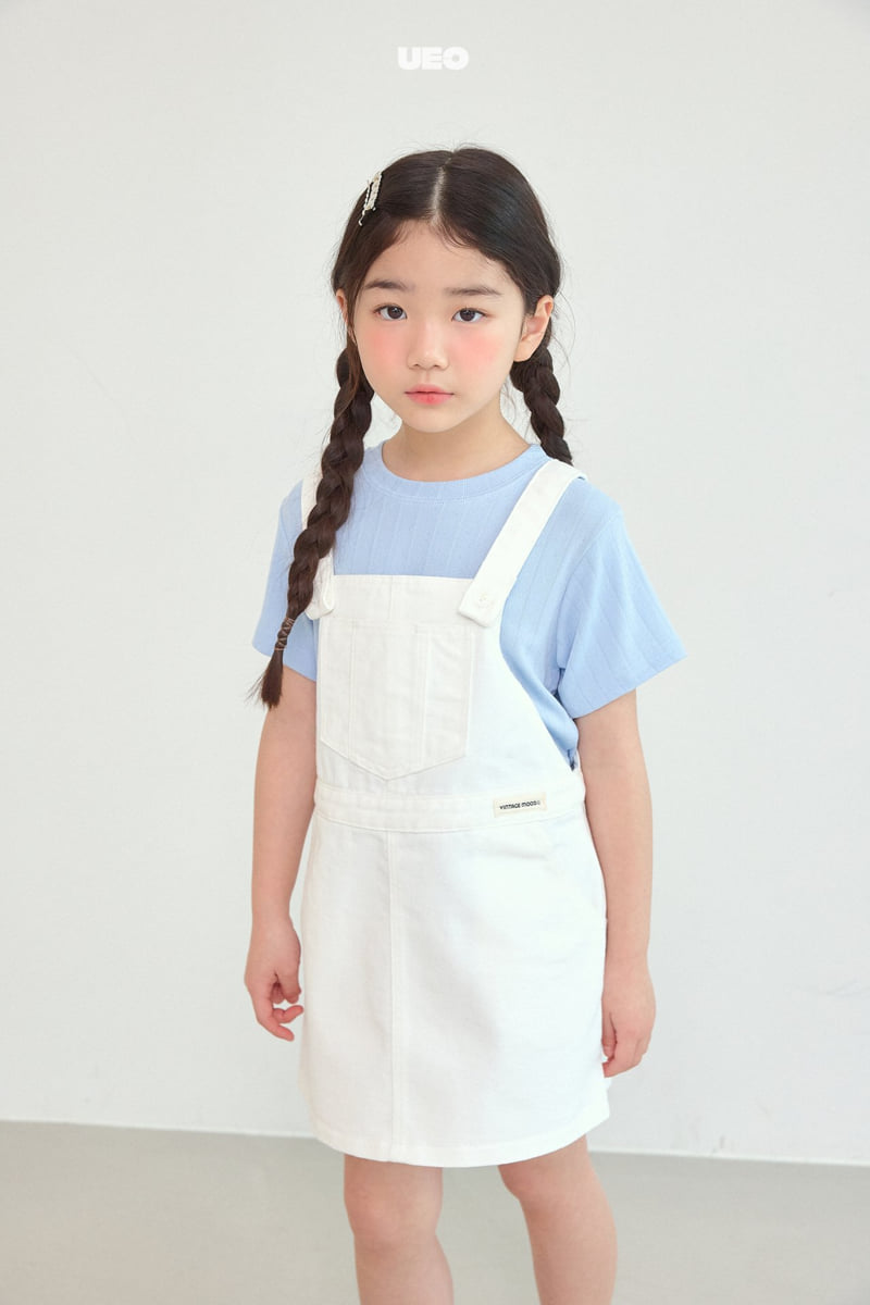U Eo - Korean Children Fashion - #childofig - Fresh Overalls Skirt - 9