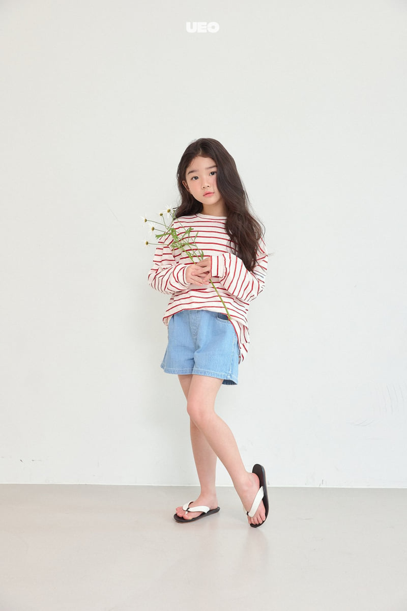 U Eo - Korean Children Fashion - #childrensboutique - Water Denim Pants - 3