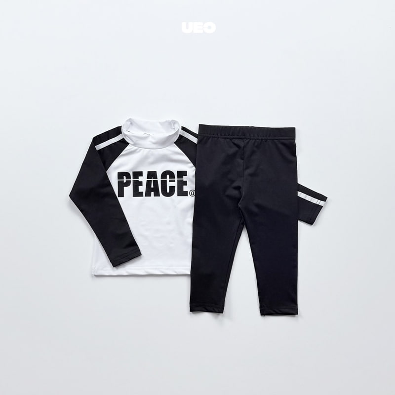 U Eo - Korean Children Fashion - #childofig - Aqua Leggings - 4