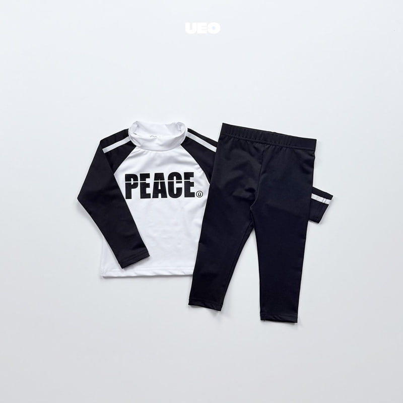 U Eo - Korean Children Fashion - #designkidswear - Aqua Leggings - 5