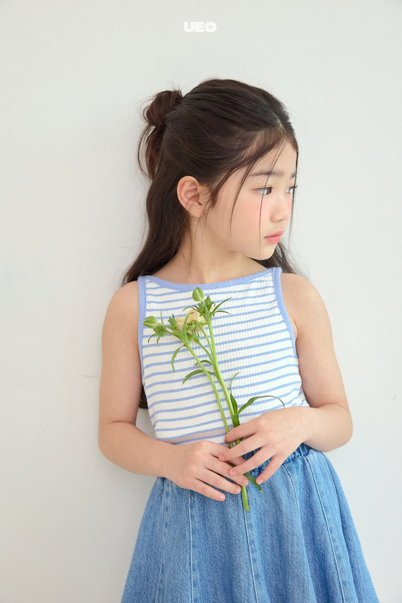 U Eo - Korean Children Fashion - #fashionkids - Maldives Boat Neck Sleeveless