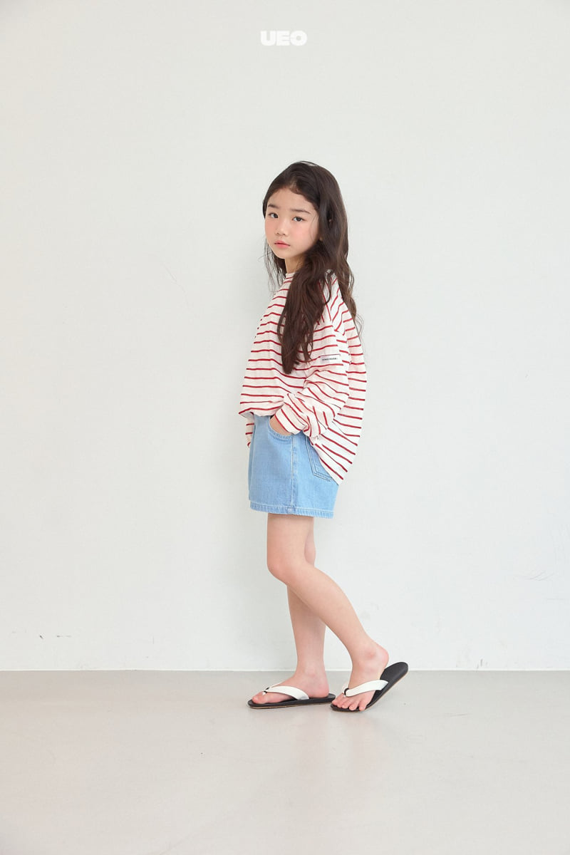 U Eo - Korean Children Fashion - #fashionkids - Water Denim Pants - 6
