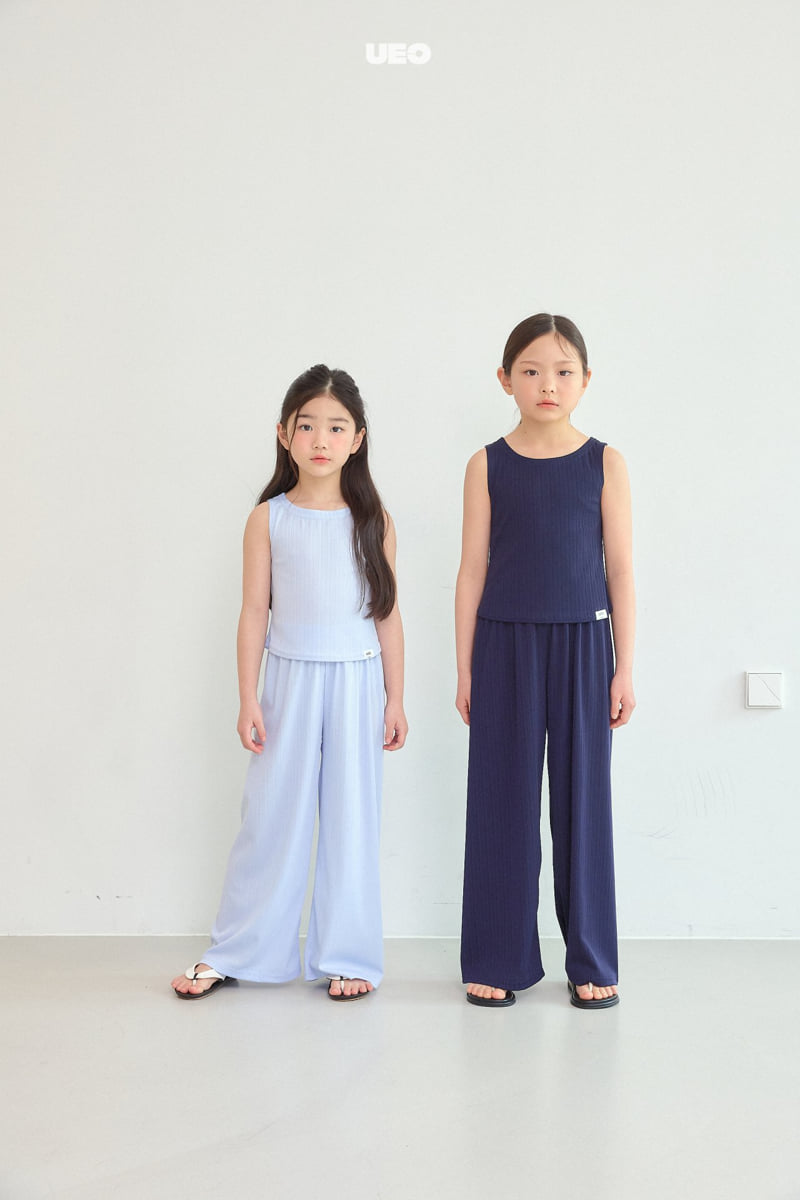 U Eo - Korean Children Fashion - #kidsshorts - Lounge Wide Set - 3