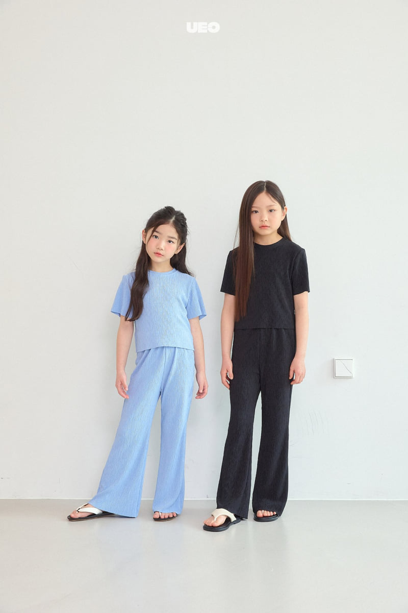 U Eo - Korean Children Fashion - #kidsshorts - Shabet Pleated Set - 5