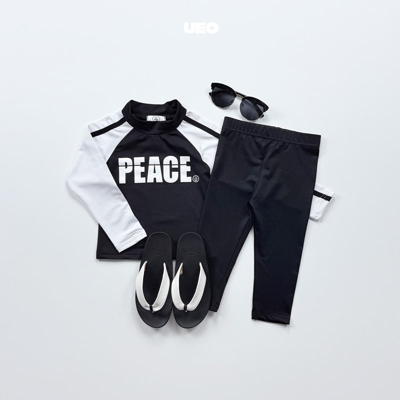U Eo - Korean Children Fashion - #kidsshorts - Aqua Leggings - 8