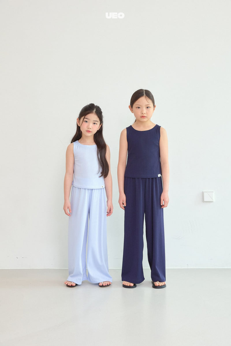 U Eo - Korean Children Fashion - #kidsshorts - Lounge Wide Set - 4